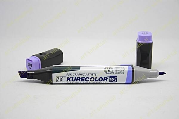 Zig Kurecolor Twin Alkol Bazlı Marker KC-3000 602 Lilac - 1