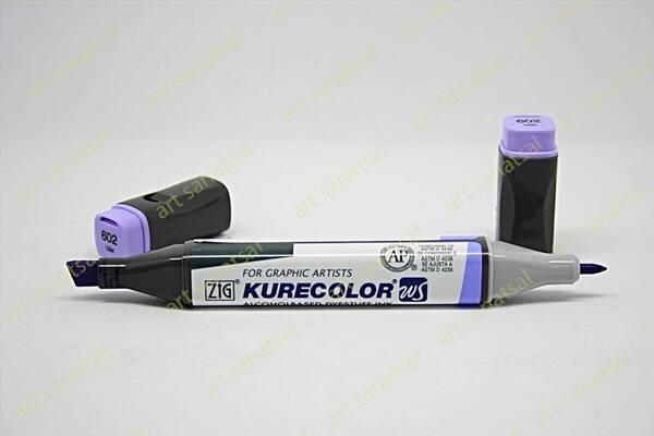 Zig Kurecolor Twin Alkol Bazlı Marker KC-3000 602 Lilac