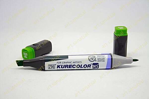 Zig Kurecolor Twin Alkol Bazlı Marker KC-3000 505 May Green - 1