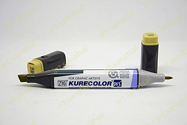 Zig Kurecolor Twin Alkol Bazlı Marker KC-3000 140 Mellow Yellow