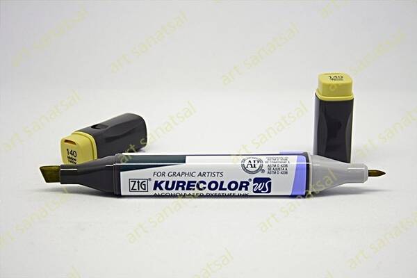 Zig Kurecolor Twin Alkol Bazlı Marker KC-3000 140 Mellow Yellow - 1