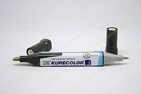 Zig Kurecolor Twin Alkol Bazlı Marker KC-3000 731 Pale Beige - 1