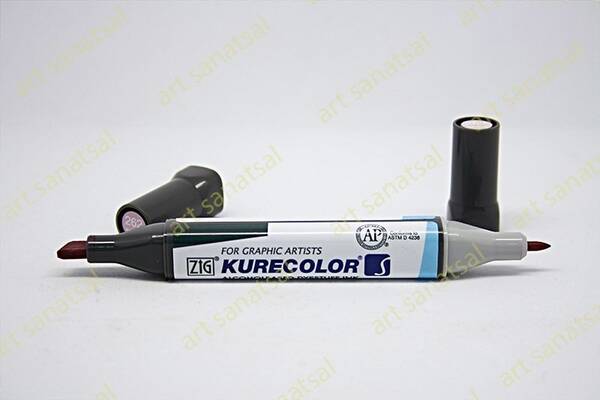 Zig Kurecolor Twin Alkol Bazlı Marker KC-3000 262 Pale Rose - 1