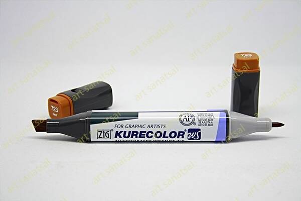 Zig Kurecolor Twin Alkol Bazlı Marker KC-3000 723 Sand - 1