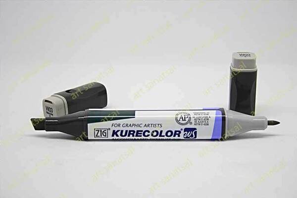 Zig Kurecolor Twin Alkol Bazlı Marker KC-3000 003 Warm Gray - 1