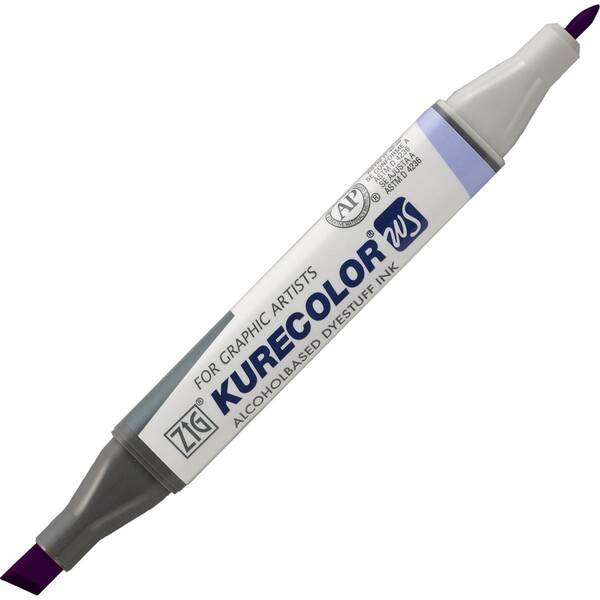 Zig Kurecolor Twin Alkol Bazlı Marker KC-3000N 609 Deep Violet - 1