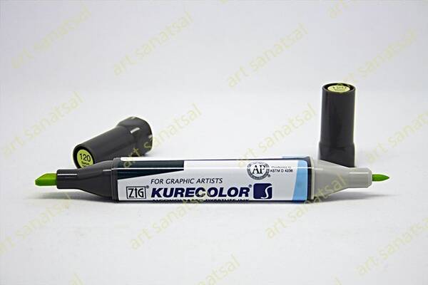 Zig Kurecolor Twin Alkol Bazlı Marker S KC-3000 120 Barium Yellow