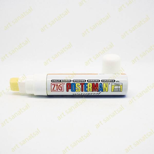 Zig Posterman Akrilik Marker PMA-120 White