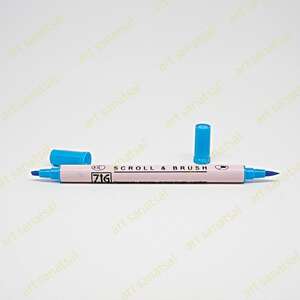 Zig - Zig Scroll&Brush Ms-5000 B.Blue