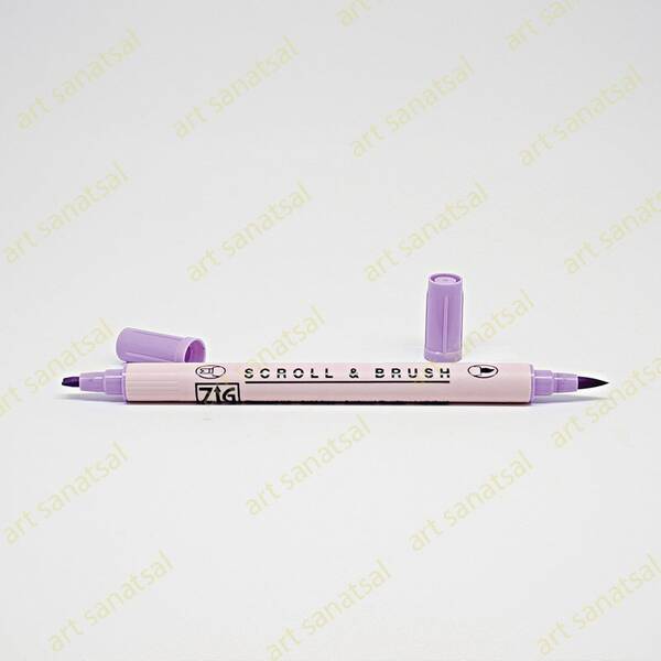 Zig Scroll&Brush Ms-5000 Hyacinth - 1