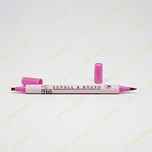 Zig - Zig Scroll&Brush Ms-5000 Pure Pink