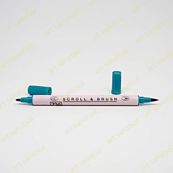 Zig Scroll&Brush Ms-5000 Teal - 1